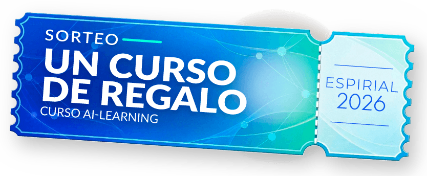 Sorteo: un curso de regalo. Curso AI-Learning · ESPIRIAL 2026